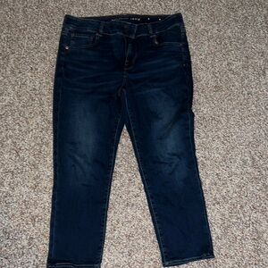 American eagle jeans crop